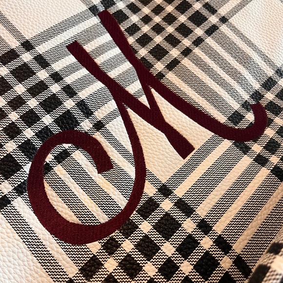 Plaid M purse - Picture 2 of 4